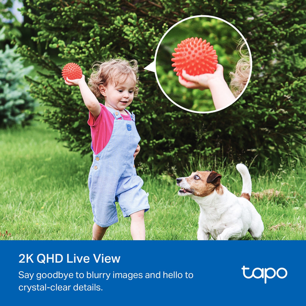 Tapo 2K Solar Powered Security Camera Kit - White | TAPO C425 KIT from Tapo - DID Electrical