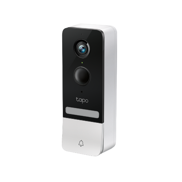 Tapo Smart Battery Video Doorbell Camera Kit - Black &amp; White | TAPOD230S1 from TP Link - DID Electrical