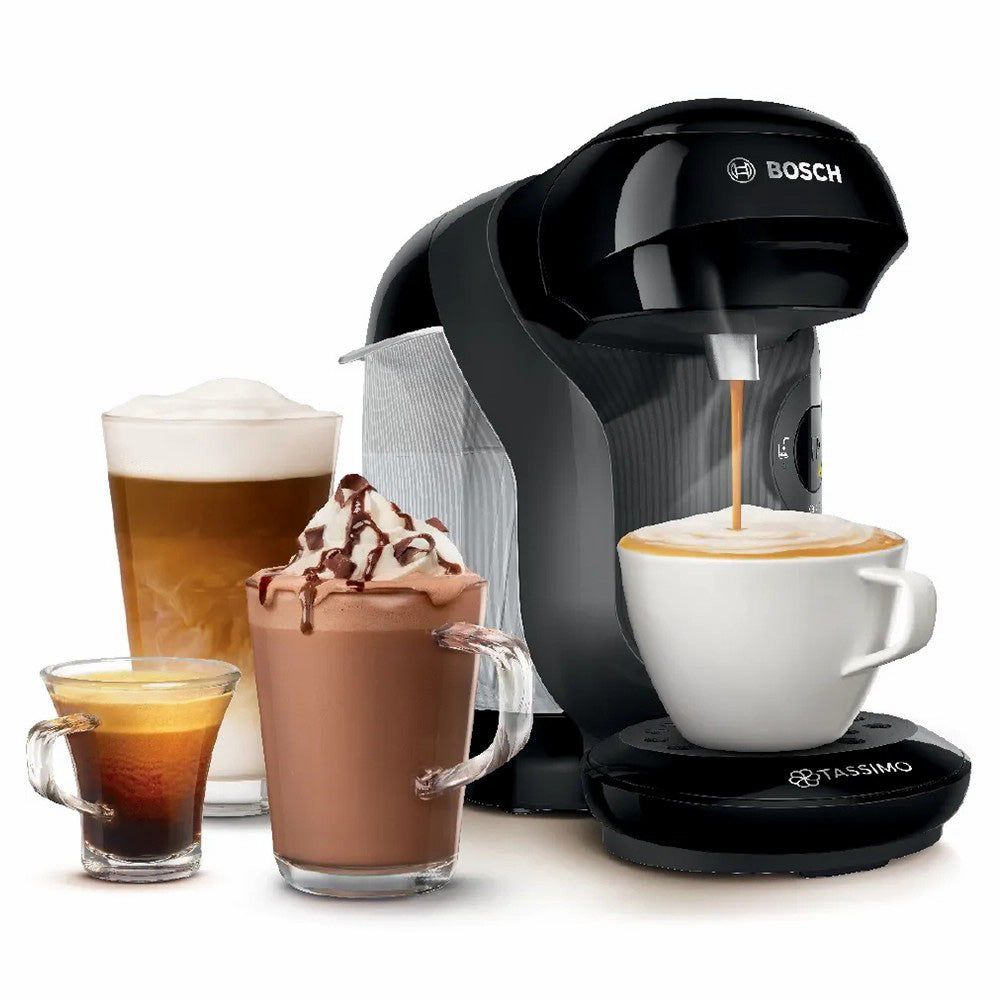 Bosch Tassimo Style Coffee Machine - Real Black | TAS1102GB from Bosch - DID Electrical