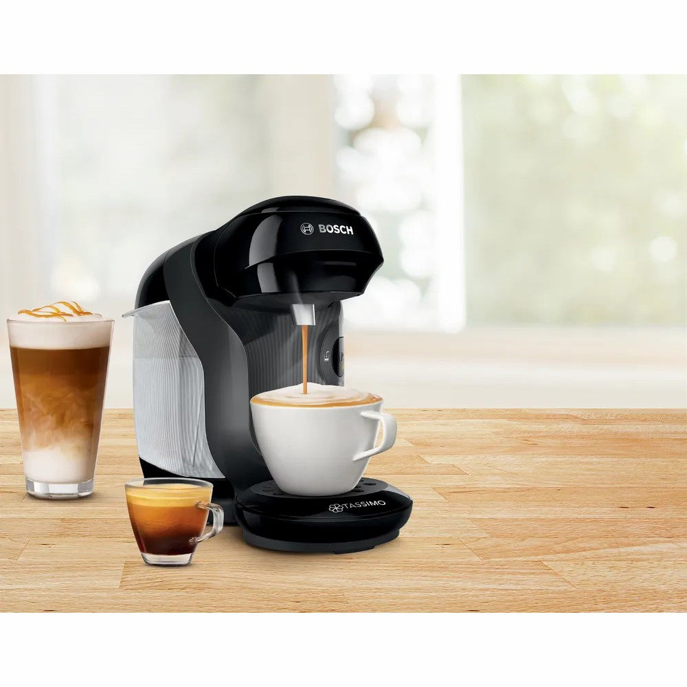 Bosch Tassimo Style Coffee Machine - Real Black | TAS1102GB from Bosch - DID Electrical