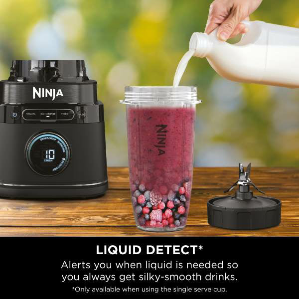 Ninja 1200W Detect Power Pro Blender with Single Serve - Black | TB301UK from Ninja - DID Electrical