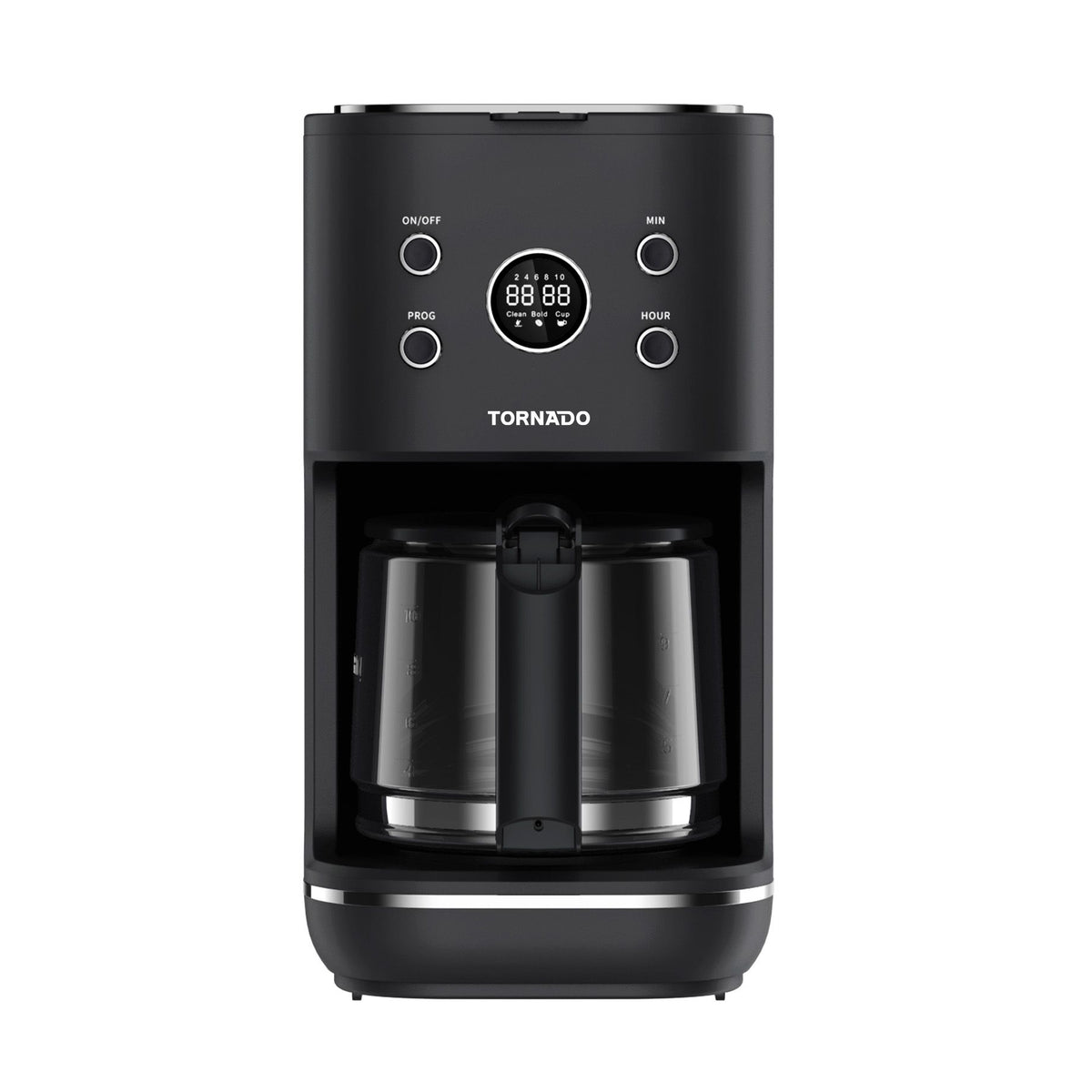 Tornado Digital Coffee Machine - Black | TCM-9459-GS from Tornado - DID Electrical