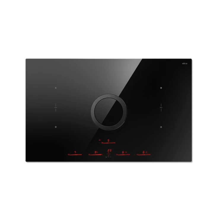 Elica NikolaTesla Switch 83CM 4 Zone Induction Hob - Black | TESLABLFMIX