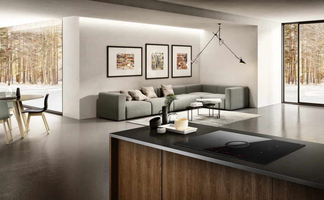 Elica NikolaTesla Switch 83CM 4 Zone Induction Hob - Black | TESLABLFMIX