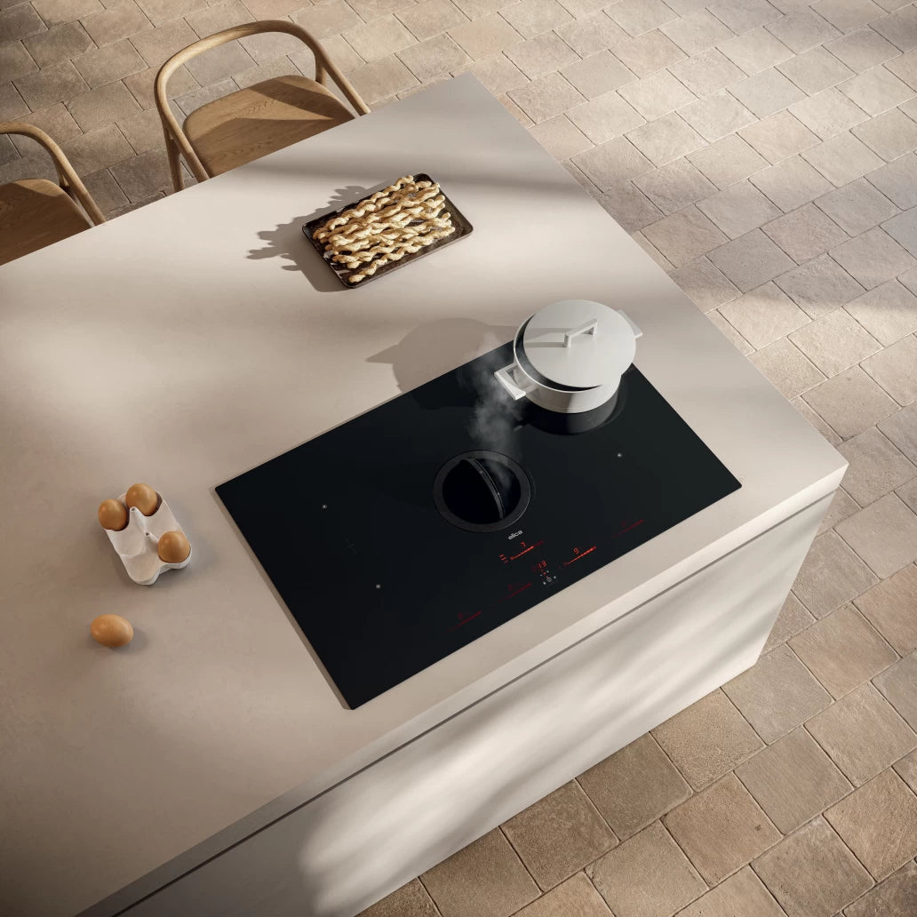 Elica NikolaTesla Switch 83CM 4 Zone Induction Hob - Black | TESLABLFMIX