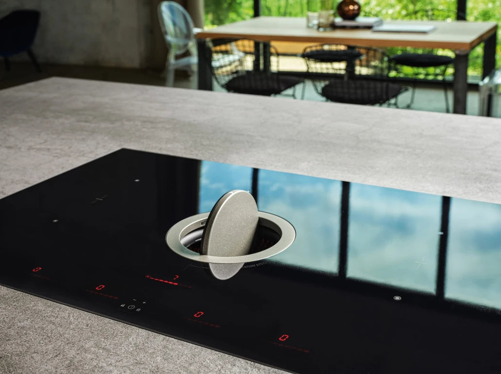 Elica NikolaTesla Switch 83CM 4 Zone Induction Hob - Black | TESLABLFMIX