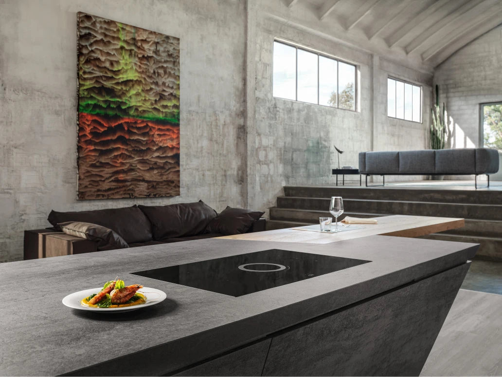 Elica NikolaTesla Switch 83CM 4 Zone Induction Hob - Black | TESLABLFMIX