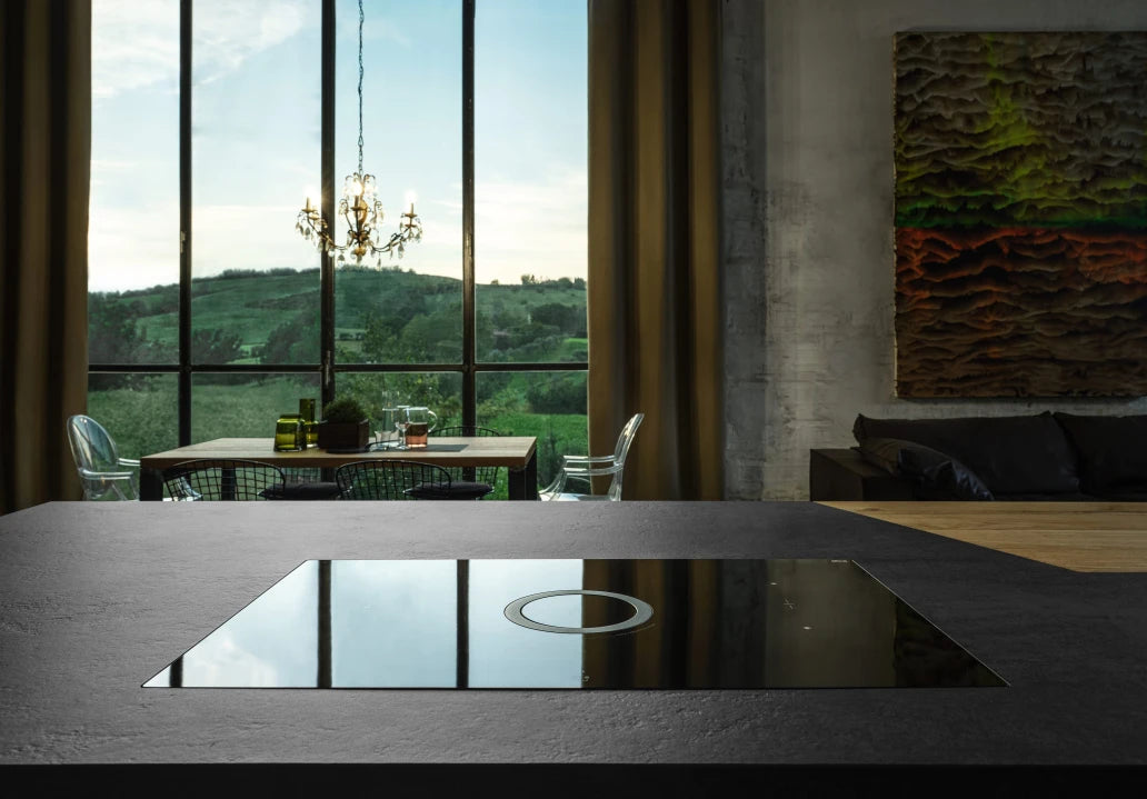Elica NikolaTesla Switch 83CM 4 Zone Induction Hob - Black | TESLABLFMIX