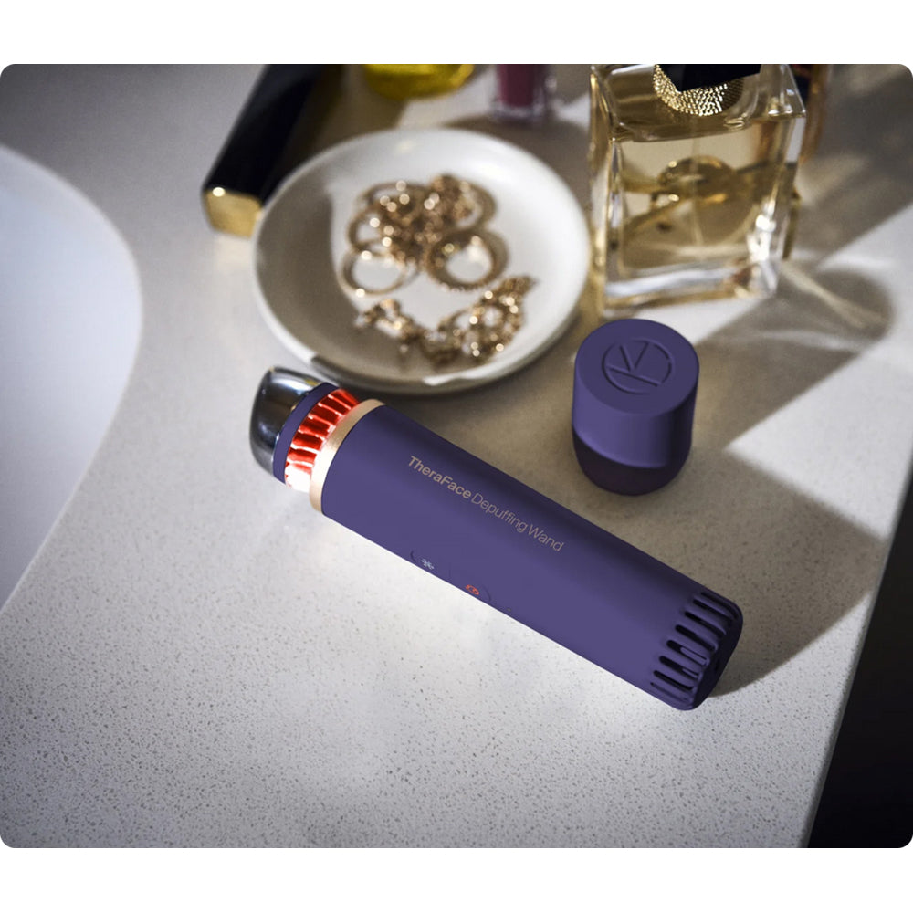 Therabody TheraFace Depuffing Wand - Indigo | TF0004132-3A40 from Therabody - DID Electrical