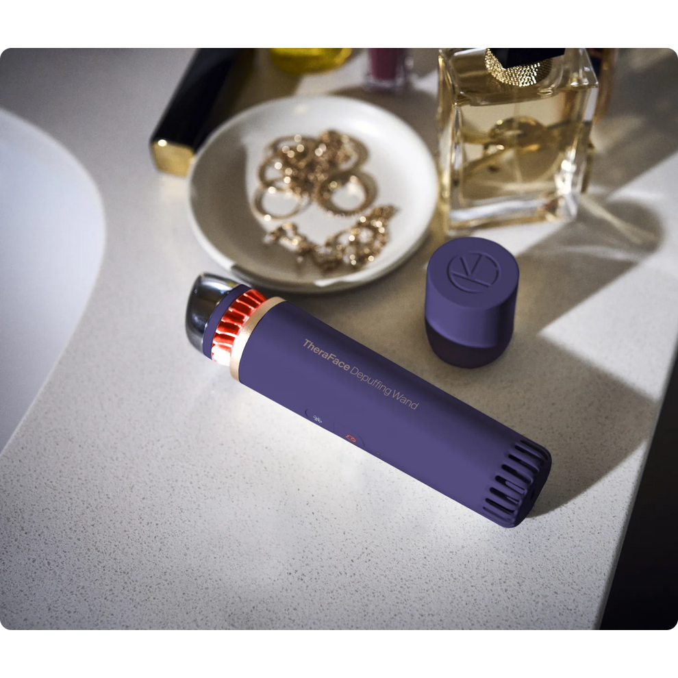 Therabody TheraFace Depuffing Wand - Indigo | TF0004132-3A40 from Therabody - DID Electrical