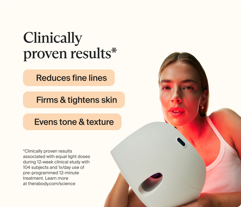 Therabody TheraFace Mask Glo LED Face Mask | TF0004349-3A20