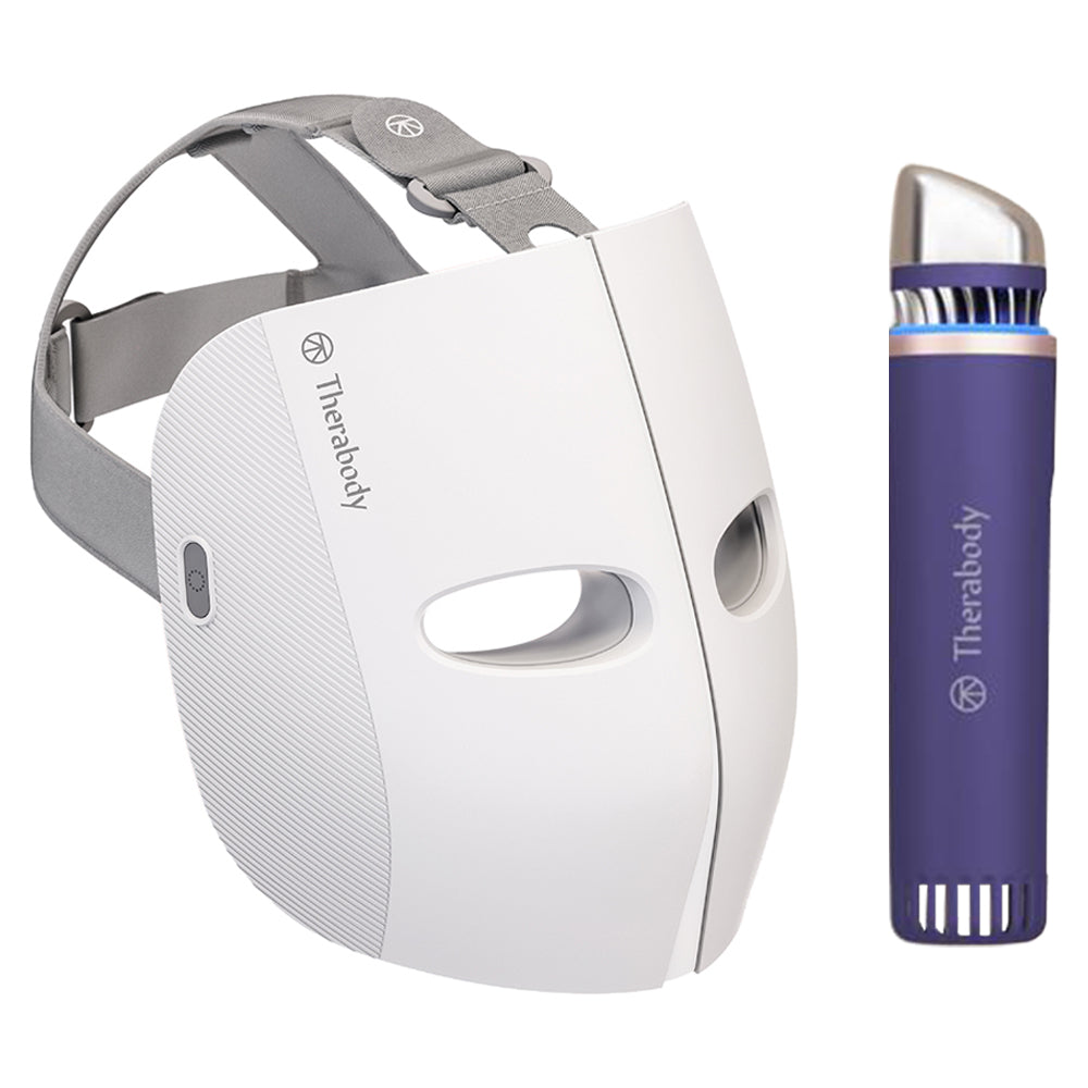 Therabody TheraFace Mask and TheraFace Depuffing Wand Bundle | TFACEDEPUFF from Therabody - DID Electrical
