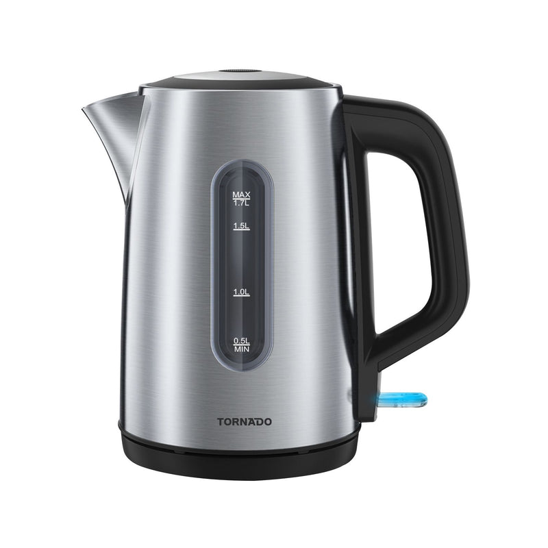 Tornado 1.7L Electric Kettle - Stainless Steel | TKE01411-GS from Tornado - DID Electrical