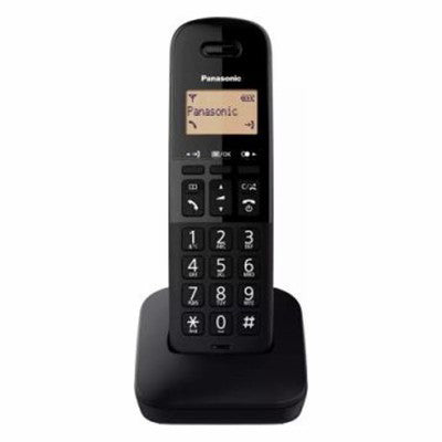 Panasonic Single Cordless Dect Phone - Black | TLB610 from Panasonic - DID Electrical