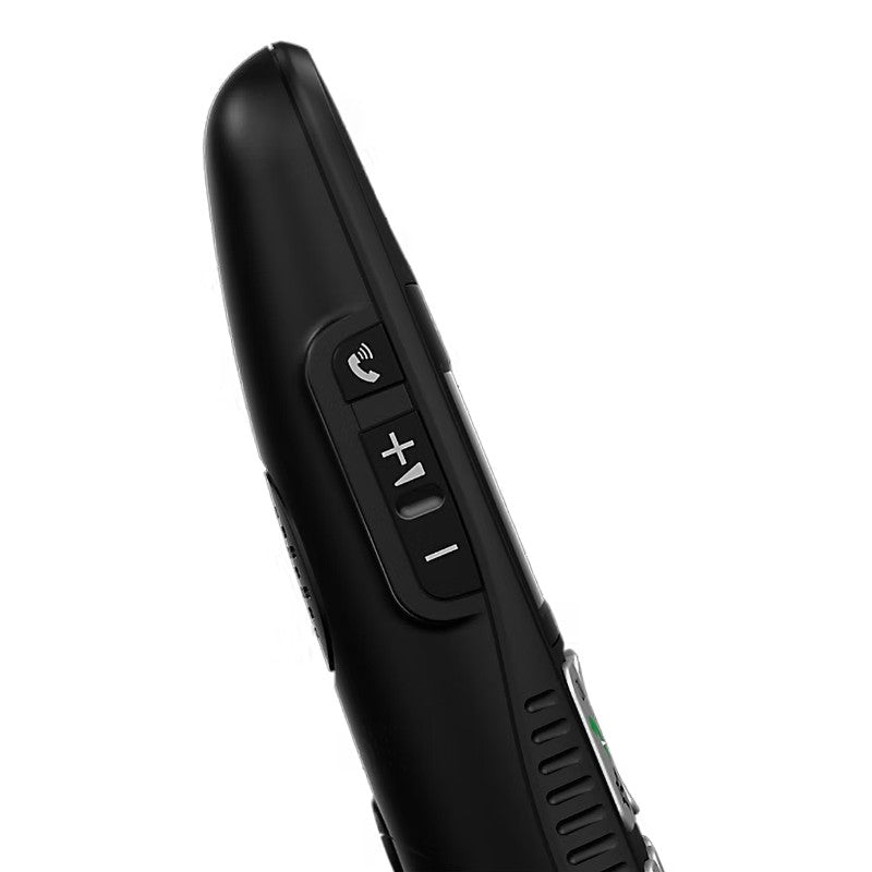 Panasonic KX-TGE112EB Twin Big Button Cordless Dect Phone - Black | TLP112T from Panasonic - DID Electrical