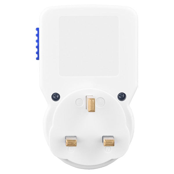 Masterplug 24 Hours Mechanical Timer Adaptor - White | TMS24-MP from Masterplug - DID Electrical