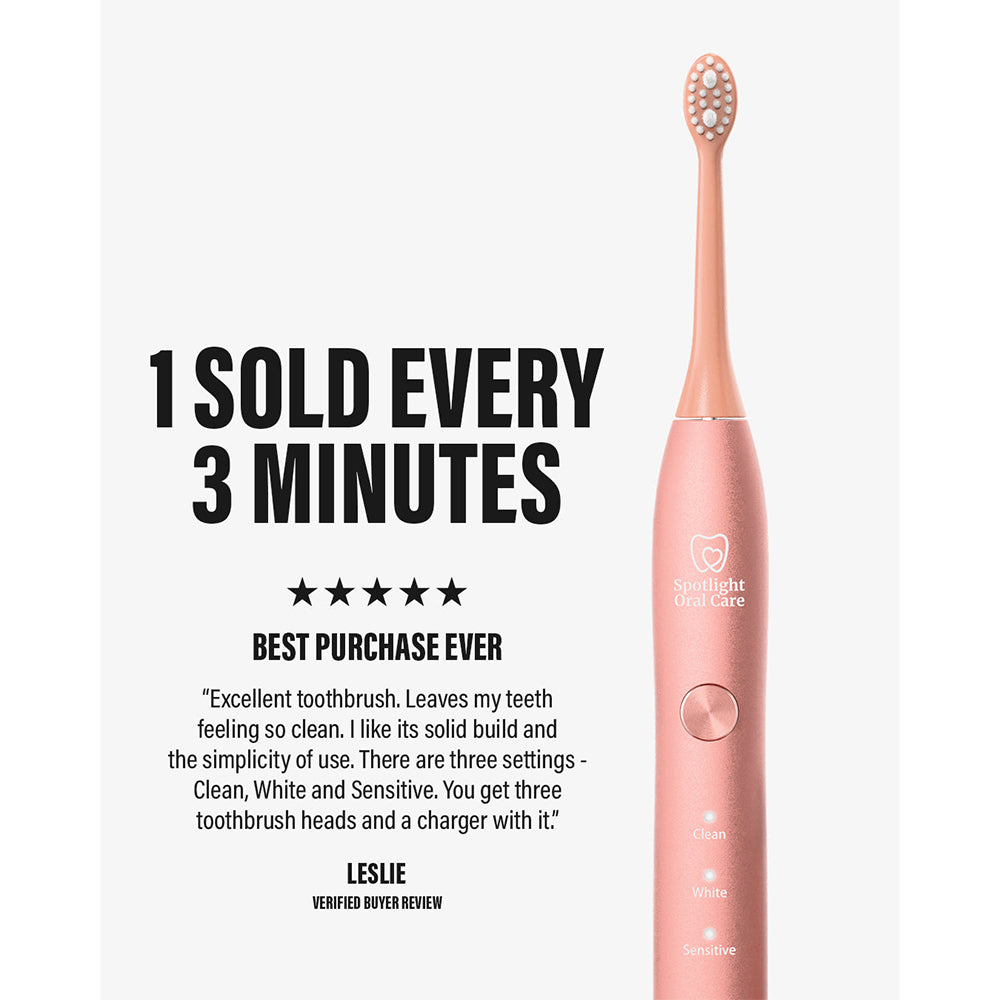 Spotlight Oral Care Sonic Electric Toothbrush - Rose Gold | TOOSON0013 from Spotlight Oral Care - DID Electrical