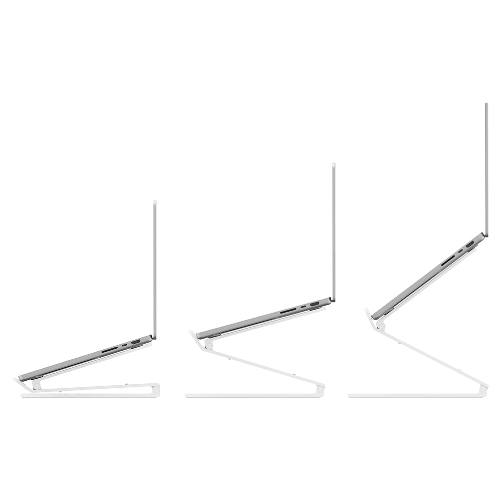Twelve South Curve Flex Laptop Stand for MacBook - White | TS-2202 from Twelve South - DID Electrical