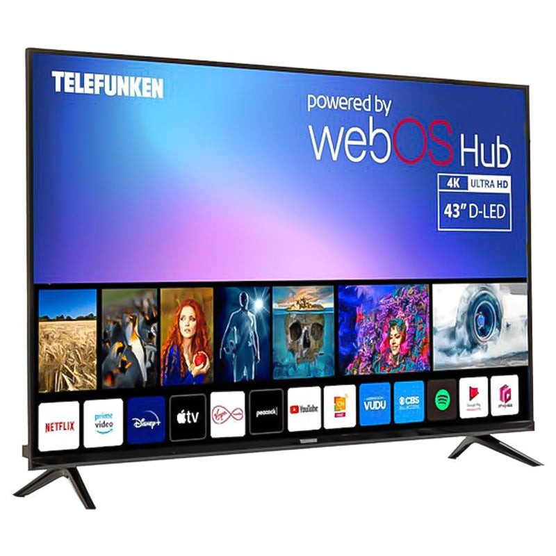 Telefunken N18 43" 4K Smart TV | TS4320 from Telefunken - DID Electrical