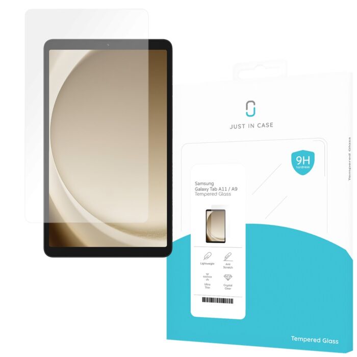 Just in Case Samsung Galaxy Tab A11/A9 8.7" Tempered Glass Screen Protector - Transparent | TSA2812SG0