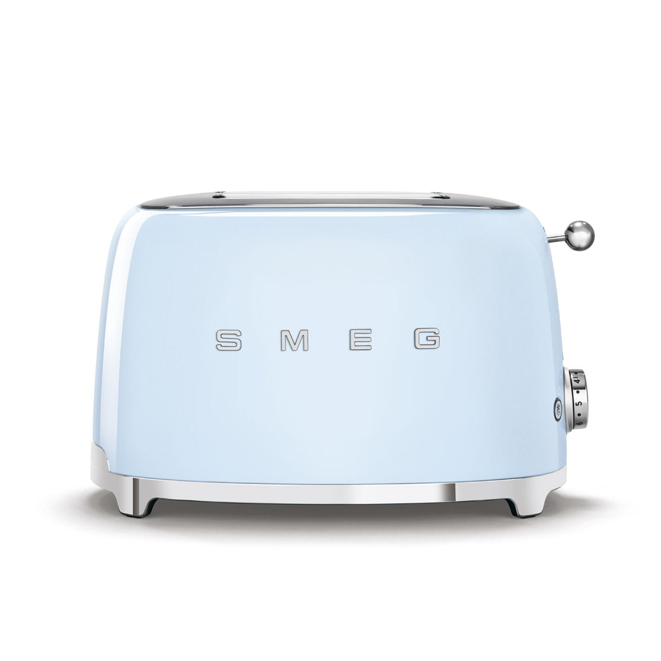 Smeg 950W 2 Slice Toaster - Pastel Blue | TSF01PBUK from Smeg - DID Electrical