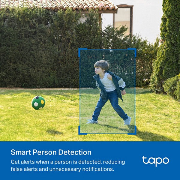 Tapo 2K Solar-Powered Security Camera with Kit - White | Tapo C410 KIT from Tapo - DID Electrical
