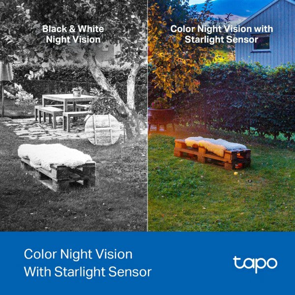Tapo 2K Smart Wire-Free Security Camera - White | Tapo C425 from Tapo - DID Electrical