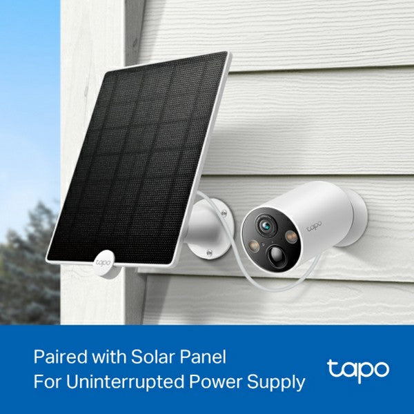 Tapo 2K Smart Wire-Free Security Camera - White | Tapo C425 from Tapo - DID Electrical