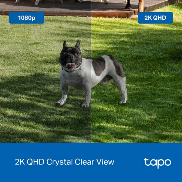 Tapo 2K Smart Wire-Free Security Camera - White | Tapo C425 from Tapo - DID Electrical