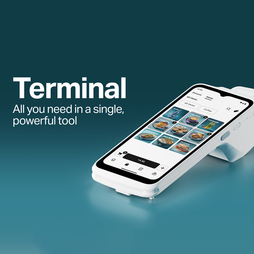SumUp Terminal All-in-one Card Reader - White | 226-RDR-SAT-011