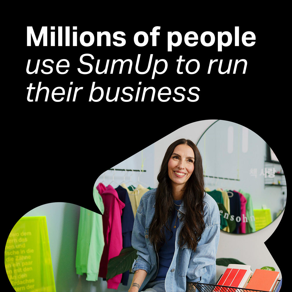 SumUp Terminal All-in-one Card Reader - White | 226-RDR-SAT-011