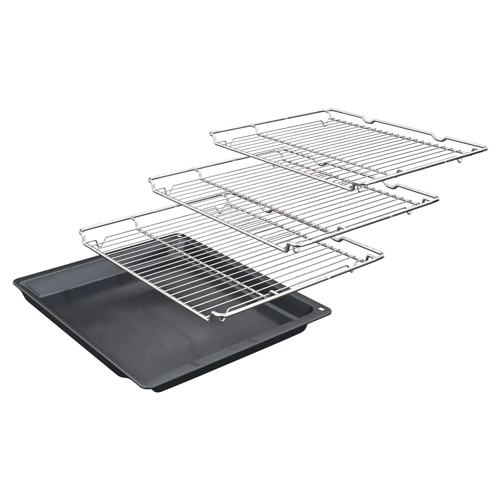 Neff N50 105L Built-In Electric Double Oven - Graphite Grey | U1ACE2AG3B from Neff - DID Electrical