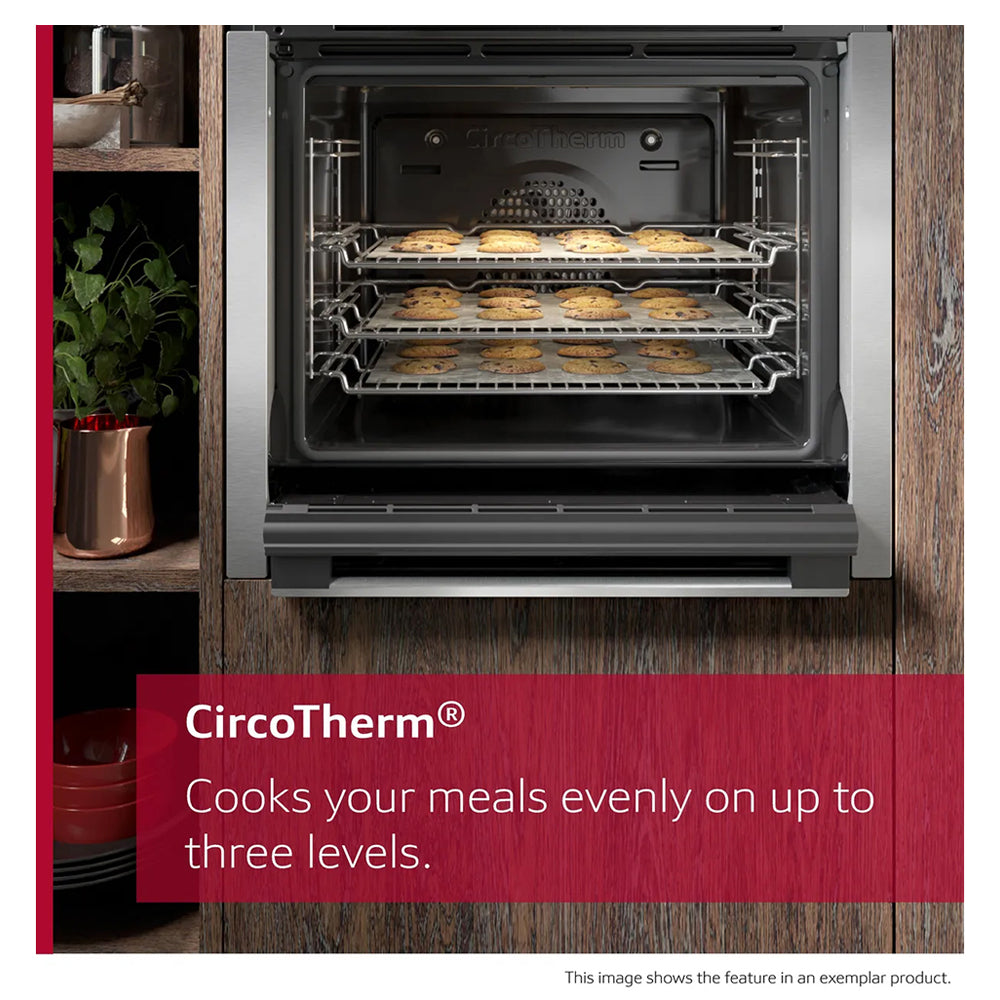Neff N50 105L Built-In Electric Double Oven - Graphite Grey | U1ACE2AG3B from Neff - DID Electrical