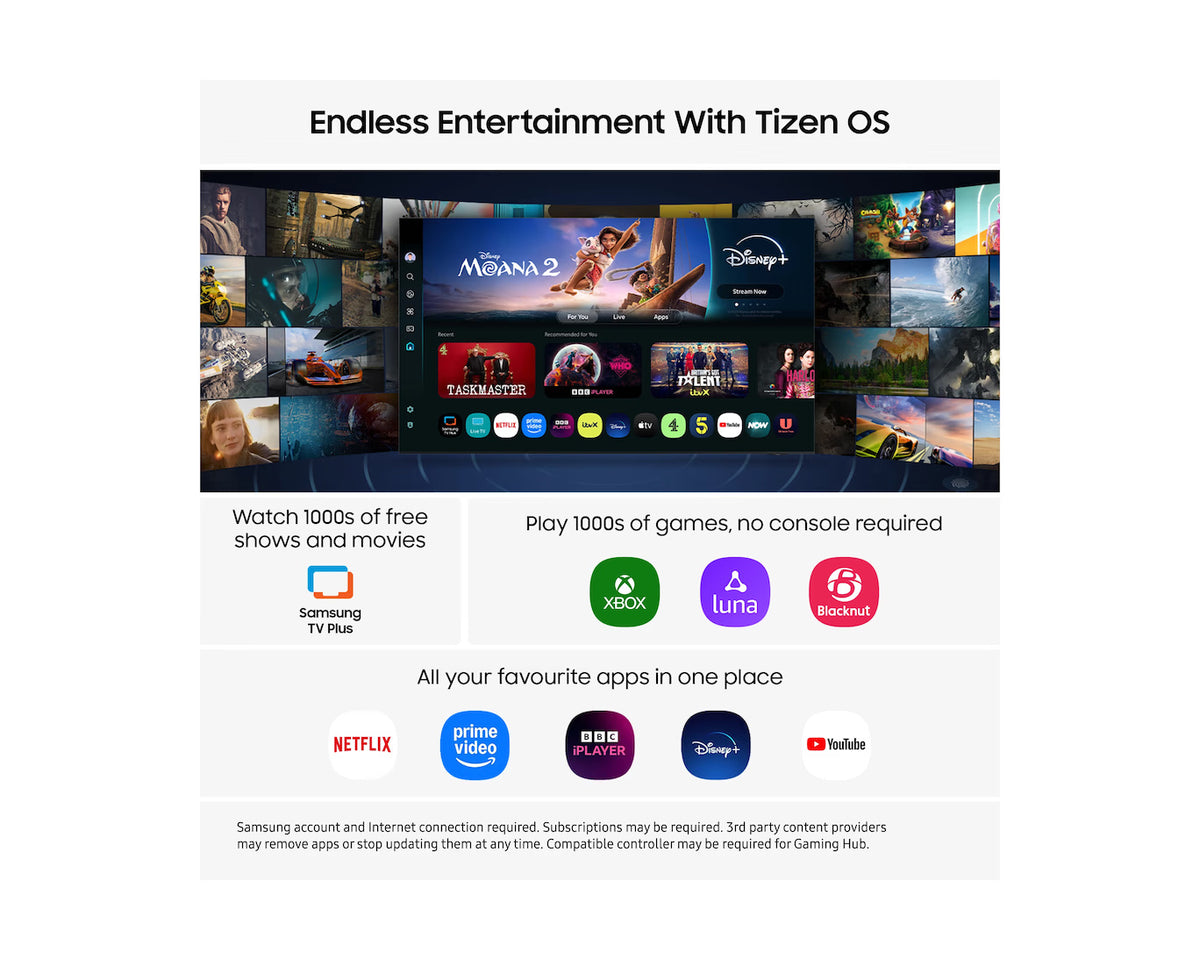 Samsung F6000 40" FHD Smart TV - Black | UE40F6000FKXXU