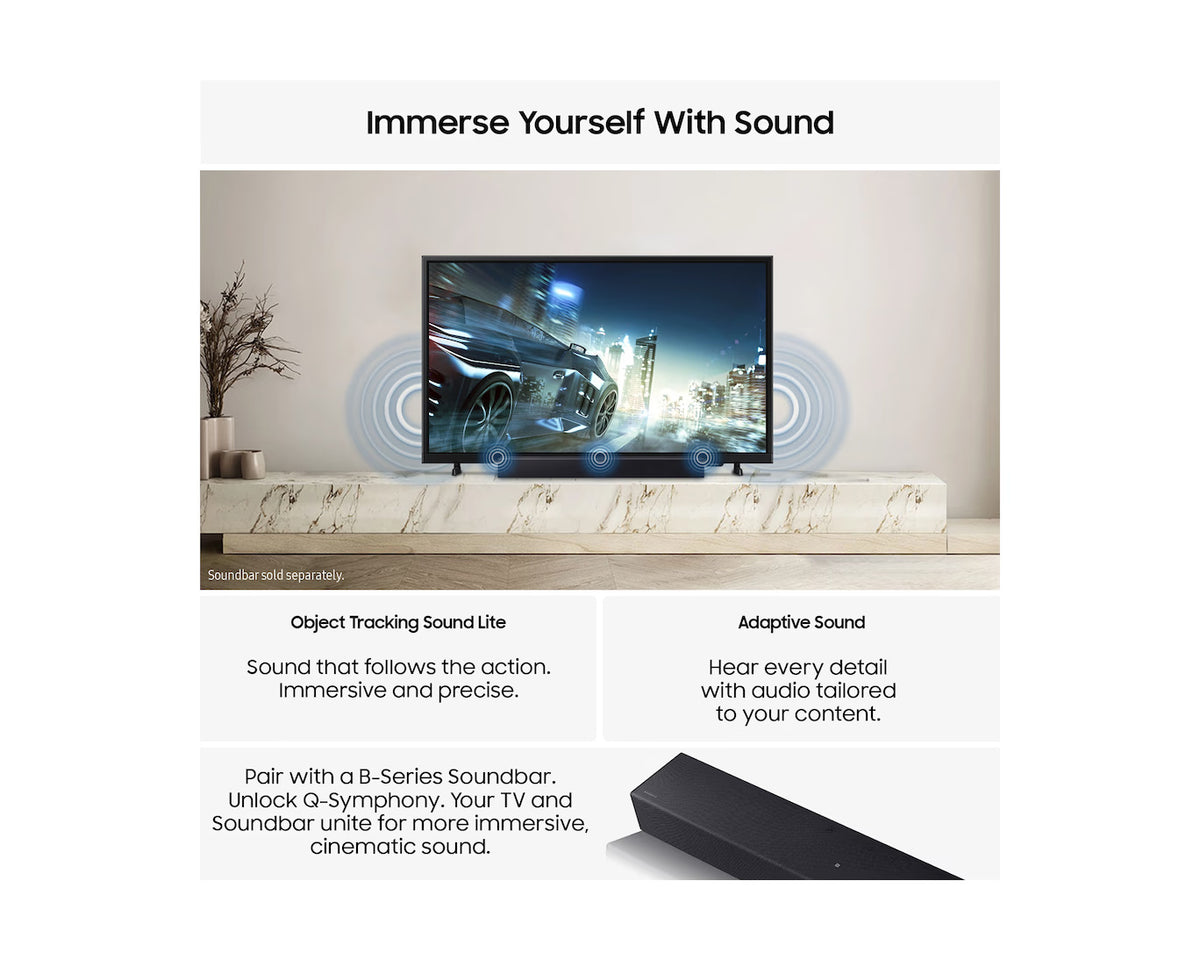 Samsung F6000 40" FHD Smart TV - Black | UE40F6000FKXXU