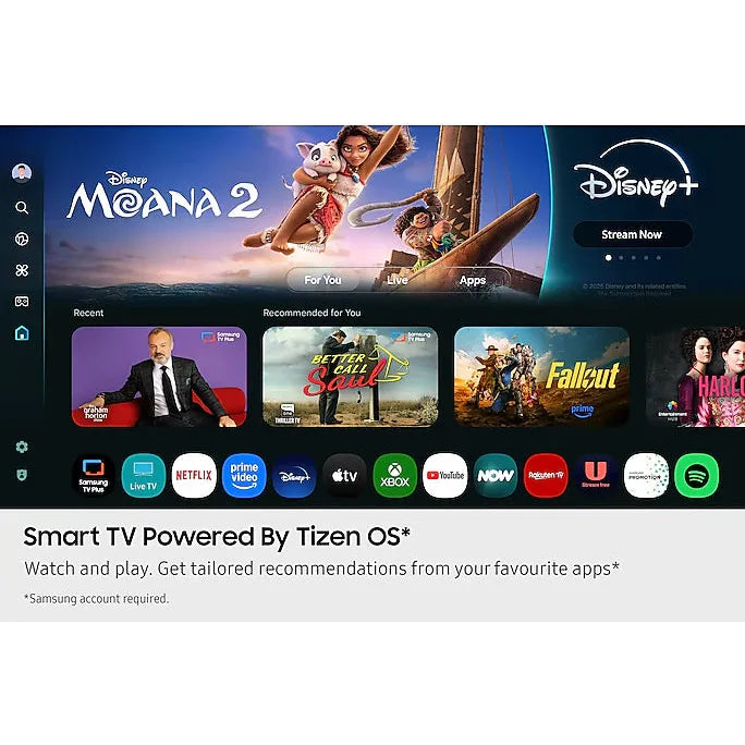 Samsung U7000F 43" 4K Smart TV - Black | UE43U7000FKXXU from Samsung - DID Electrical