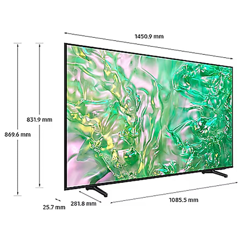 Samsung DU8070 65&quot; UHD 4K Smart TV - Black | UE65DU8070UXXU from Samsung - DID Electrical
