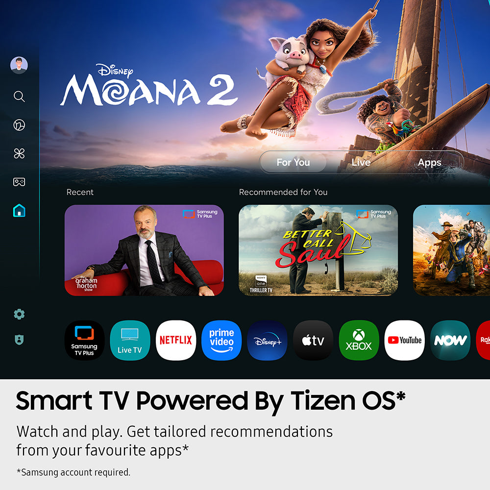 Samsung U8000F 65" 4K Smart TV - Black | UE65U8000FKXXU from Samsung - DID Electrical