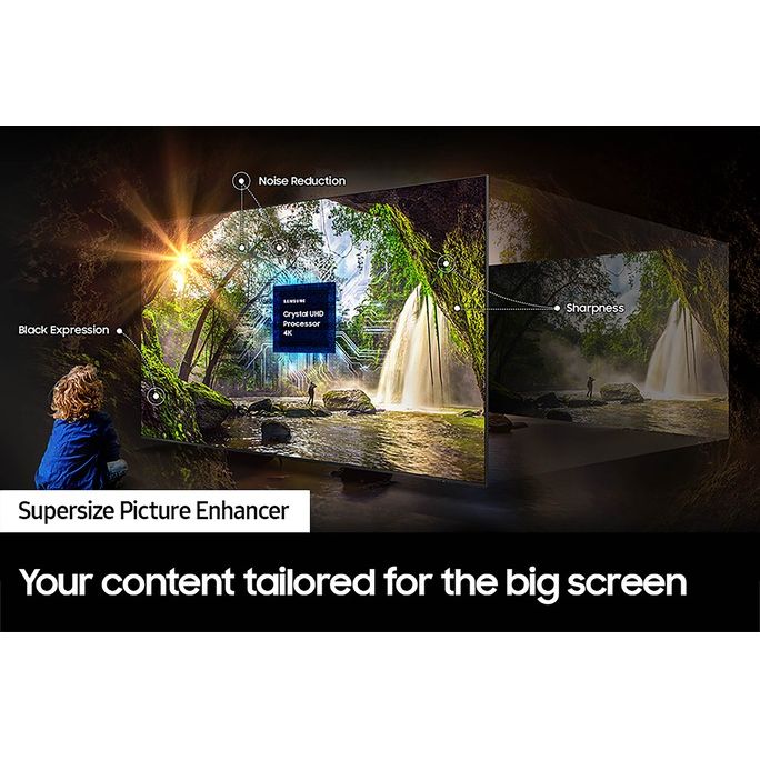 Samsung DU9000 98&quot; 4K Smart TV - Graphite Black | UE98DU9000UXXU from Samsung - DID Electrical