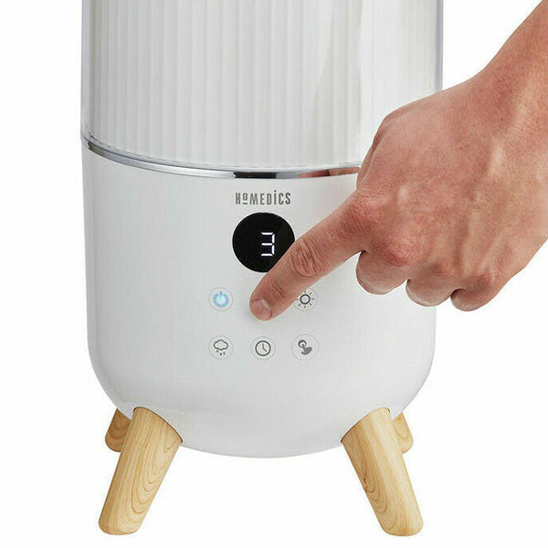 Homedics TotalComfort Deluxe Ultrasonic Humidifier - White | UHE-CMTF91-GB from Homedics - DID Electrical