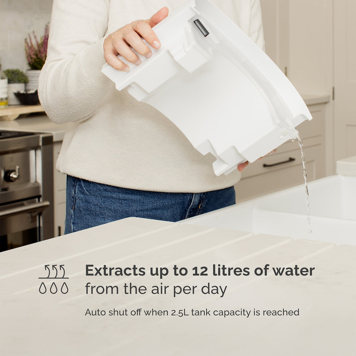 MeacoDry Arete Two 12L Dehumidifier with Air Purifier - White | 44005/ARETE2