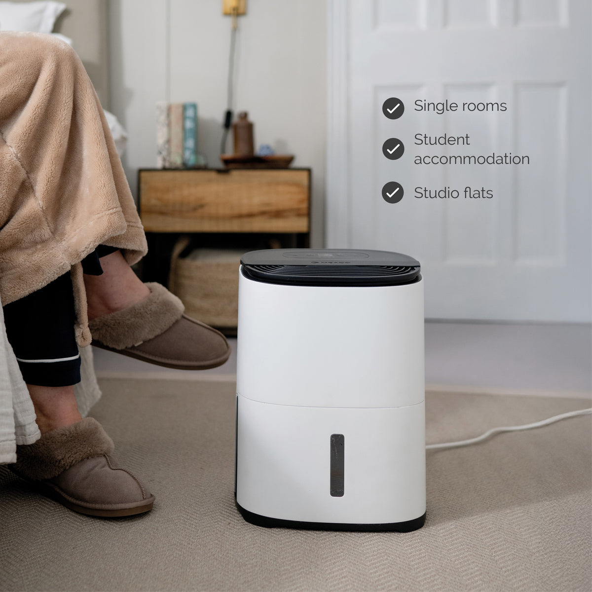 MeacoDry Arete One 6L Compact Air Purifier and Dehumidifier - White | 44002/ARETE