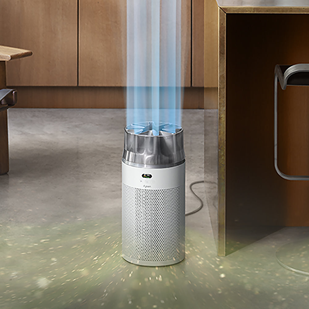 Dyson HushJet Compact HJ10 Air Purifier - White & Silver | 491121-01