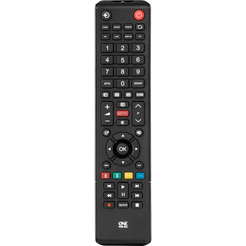 One For All Replacement Remote for Toshiba TV - Black | URC1919 from Oneforall - DID Electrical