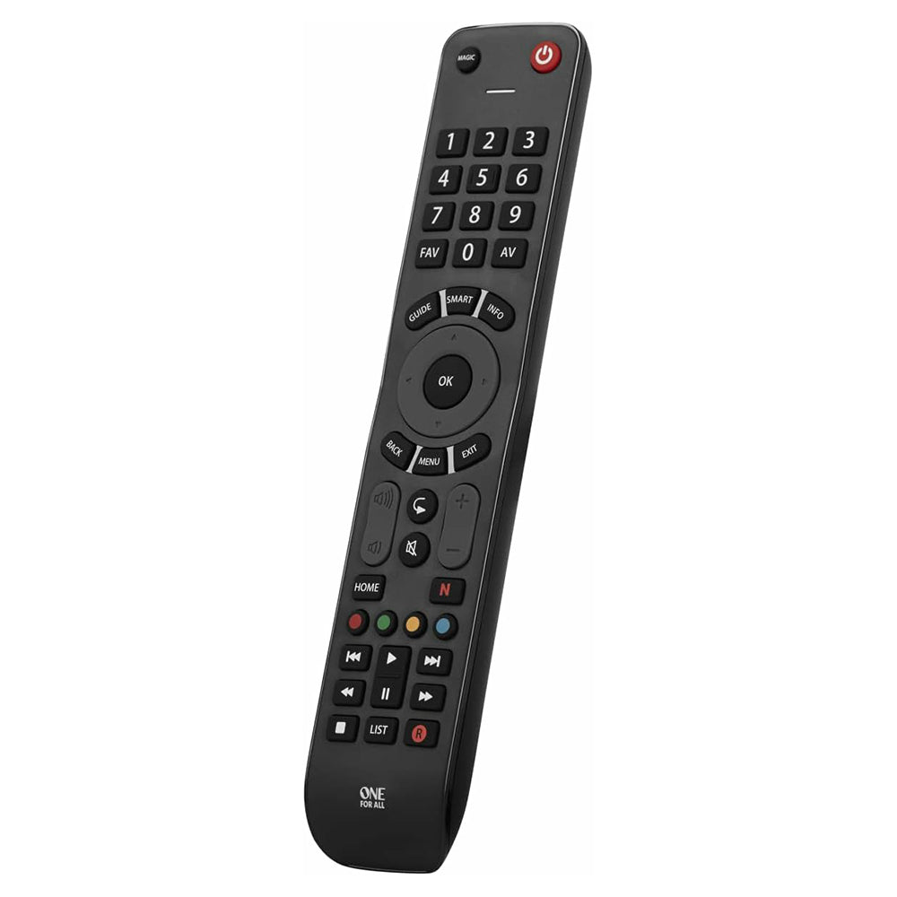 One For All Evolve TV Universal Remote Control - Black | URC7115 from One For All - DID Electrical