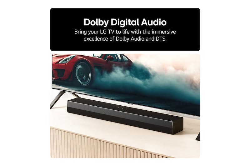 LG US20A 2.0CH Sounbar - Black | US20A.CGBRLLK