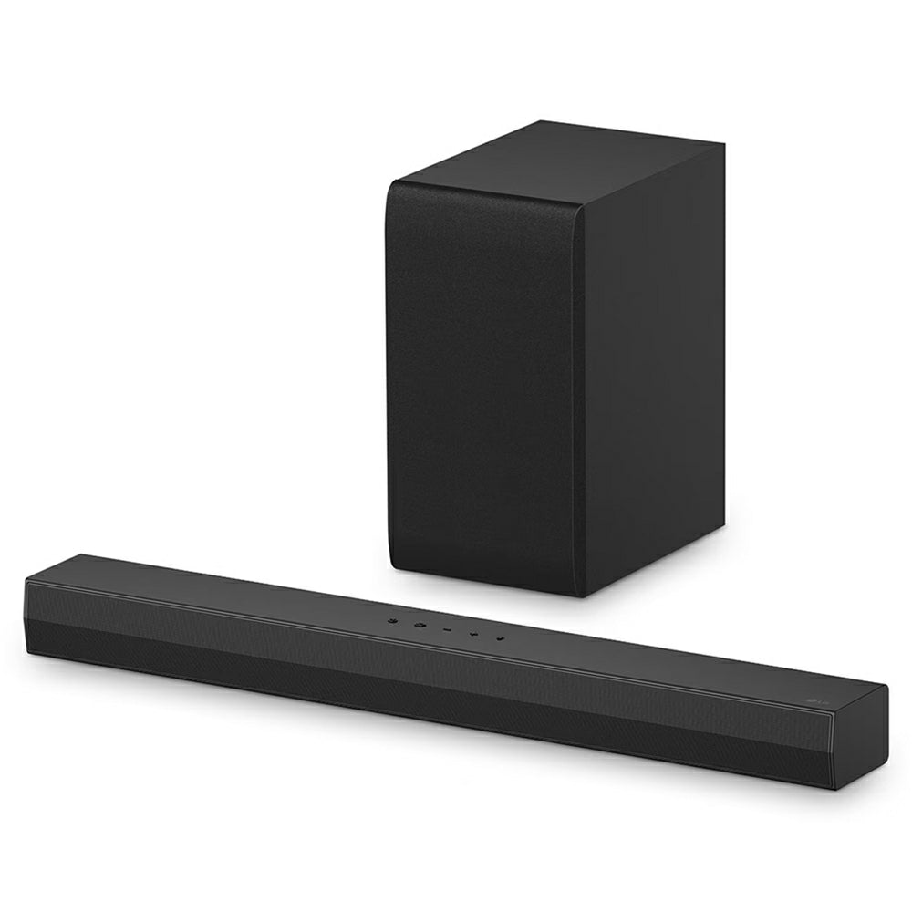 LG US40T 2.1CH Stereo Soundbar with Subwoofer - Black | US40T.DGBRLLK from LG - DID Electrical