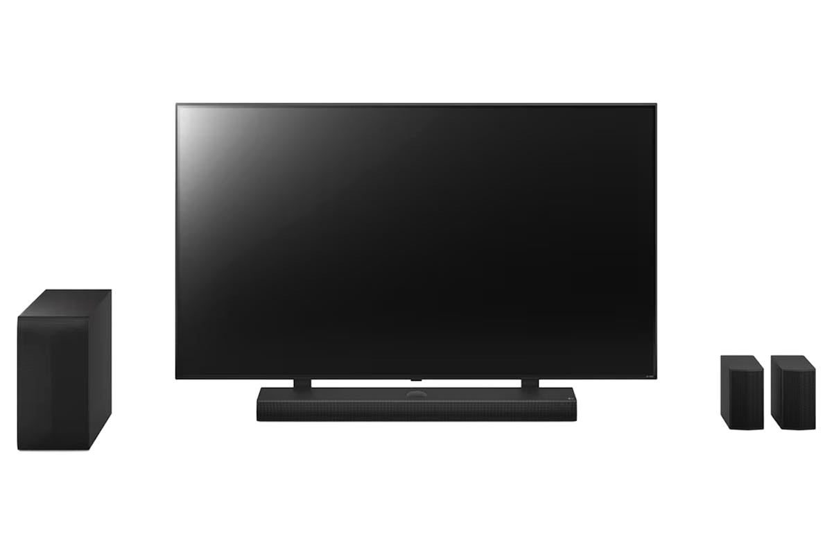 LG US70TR 5.1.1CH Home Cinema Soundbar with Dolby Atmos and Rear Speaker - Black | US70TR.AGBRLLD