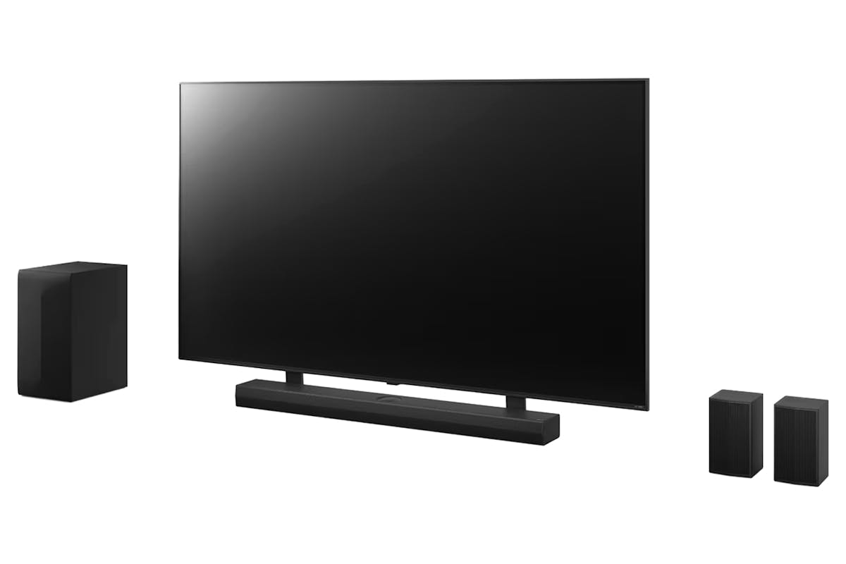 LG US70TR 5.1.1CH Home Cinema Soundbar with Dolby Atmos and Rear Speaker - Black | US70TR.AGBRLLD