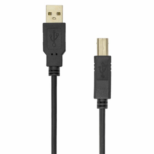 Sbox 3M USB-A To USB-B Cable - Black | USB-1013/R from Sbox - DID Electrical